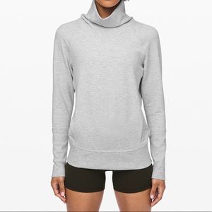 Lululemon High Lines Cowl Neck Pullover Sweatshirt